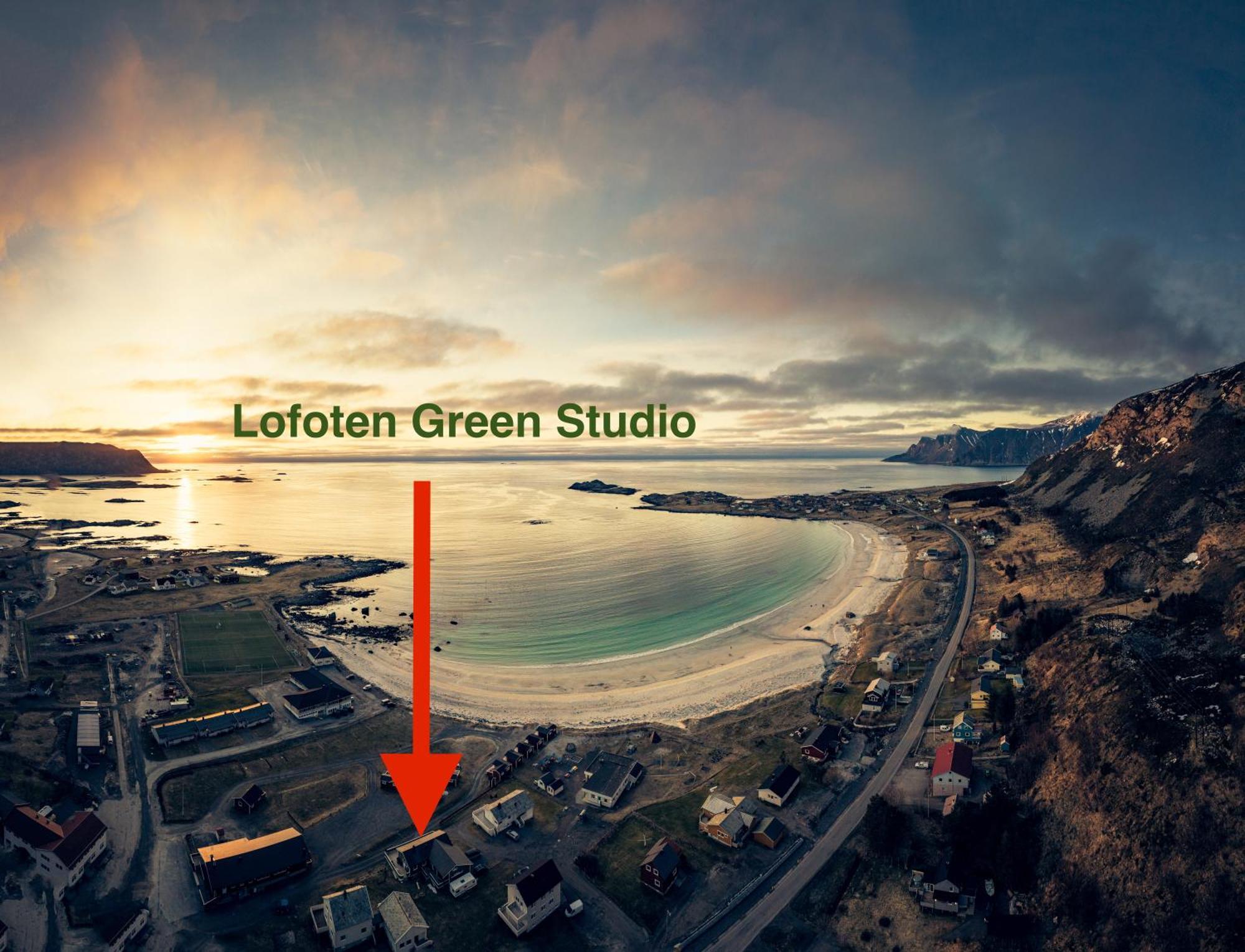 Lofoten Green Studio Ramberg Exteriér fotografie