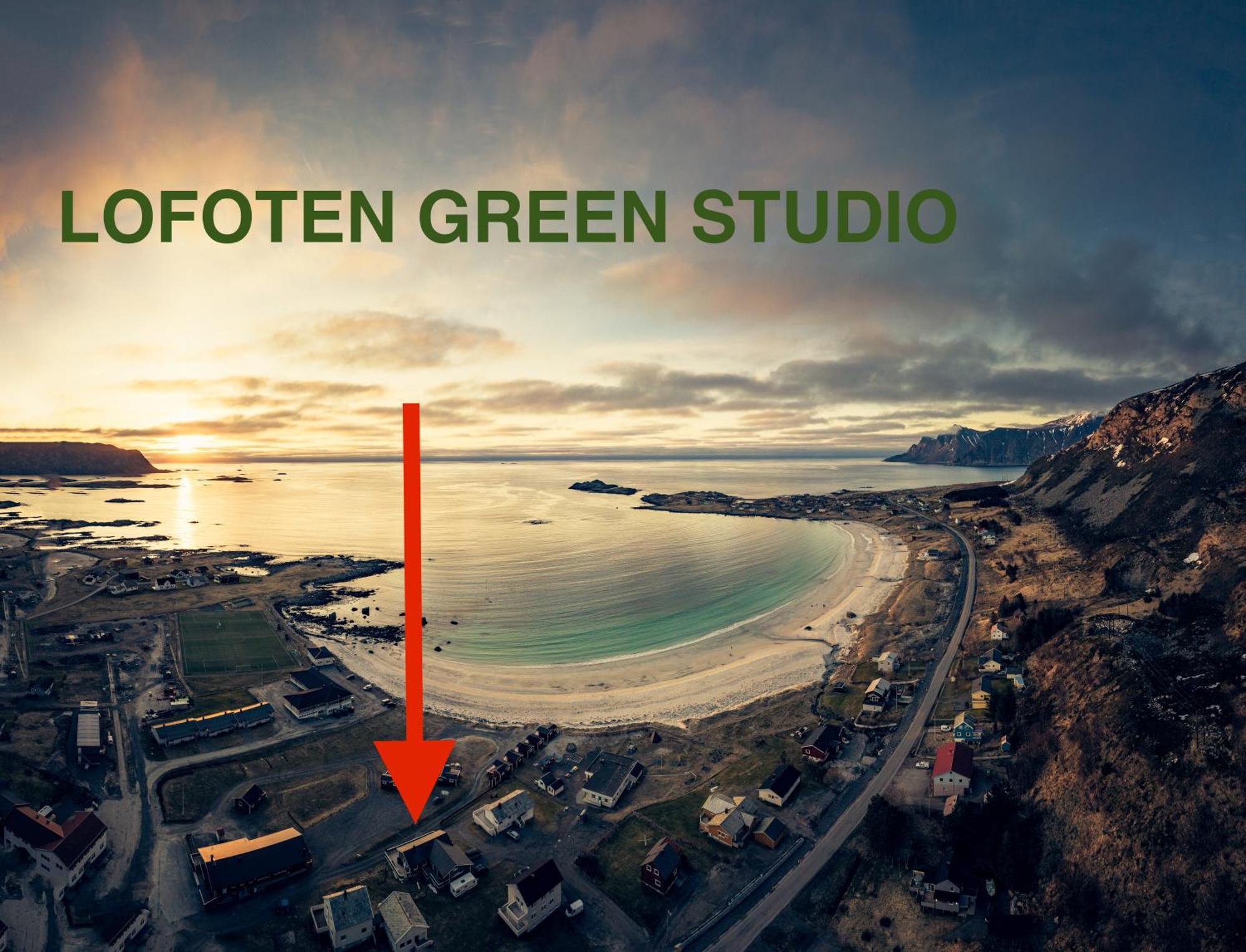 Lofoten Green Studio Ramberg Exteriér fotografie